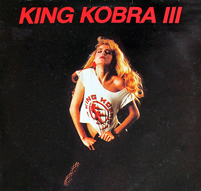 KING KOBRA - III Uncensored Inner Sleeve album front cover vinyl record